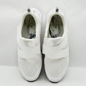 Tiem cycling shoes white marble - women’s 9.5 - like new condition!